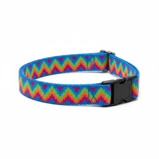 Collar with a Zigzag Pattern for Dogs