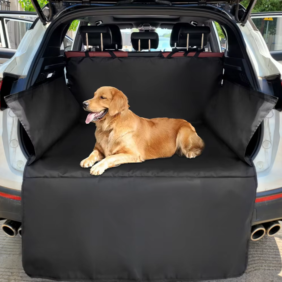 Car Boot Cover for Dogs - Non-Slip Car Boot Cover with Side Protection