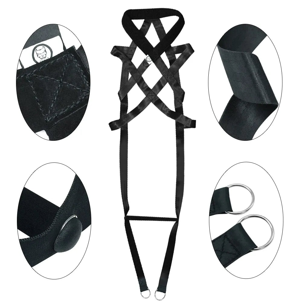 Nova Training Harness – Adjustable Dog Harness with Handle for Control