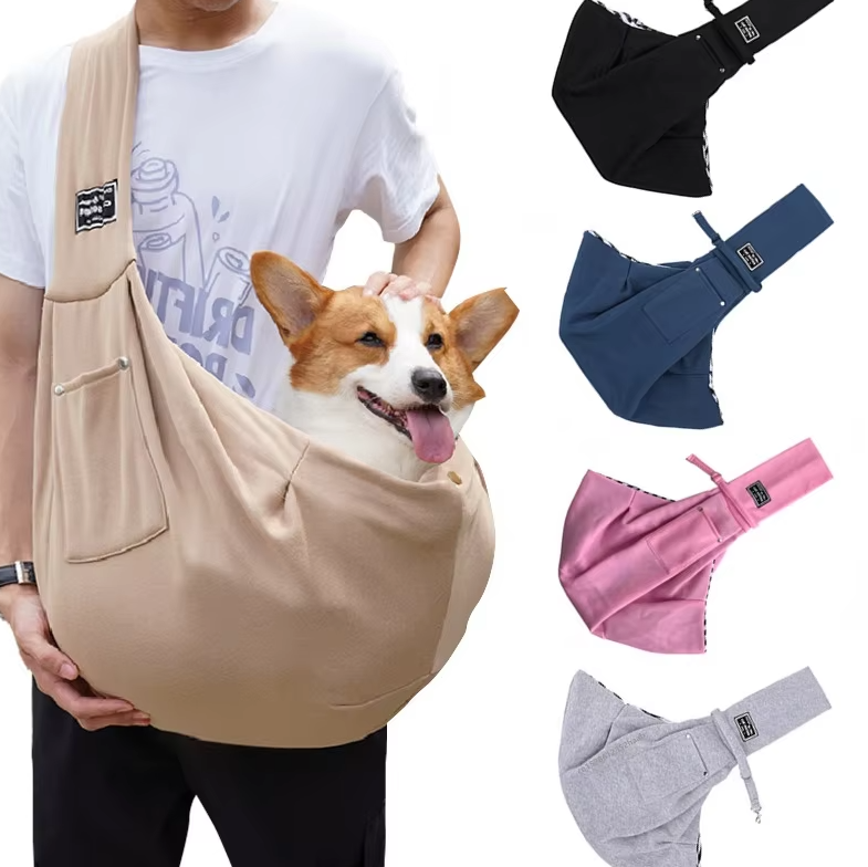 Dog Carrier Bag Shoulder Bag - Stylish Pet Carrier Bag For Small Dogs & Cats