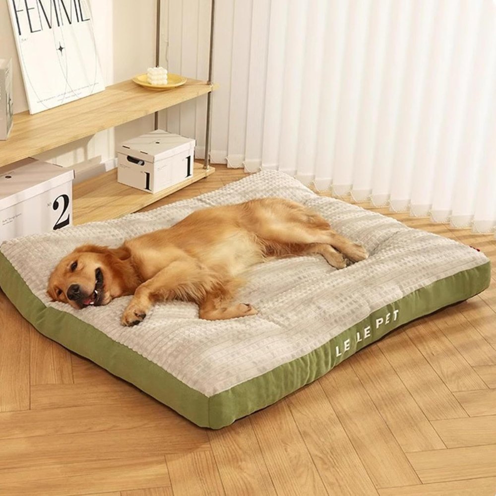 Large Fleece Dog Bed with Detachable Cover – Cozy and Comfortable Sleeping Solution for Pets of All Sizes 5