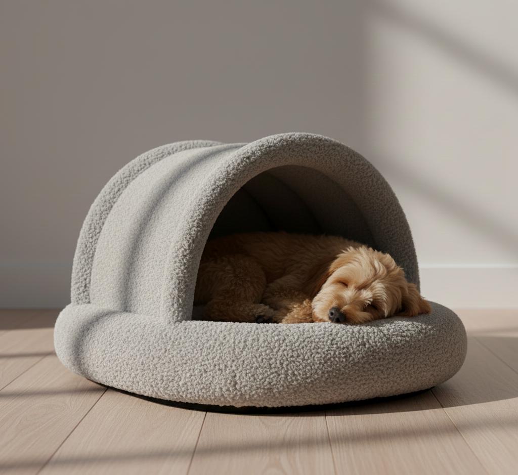 Bed with a Roof for Dogs