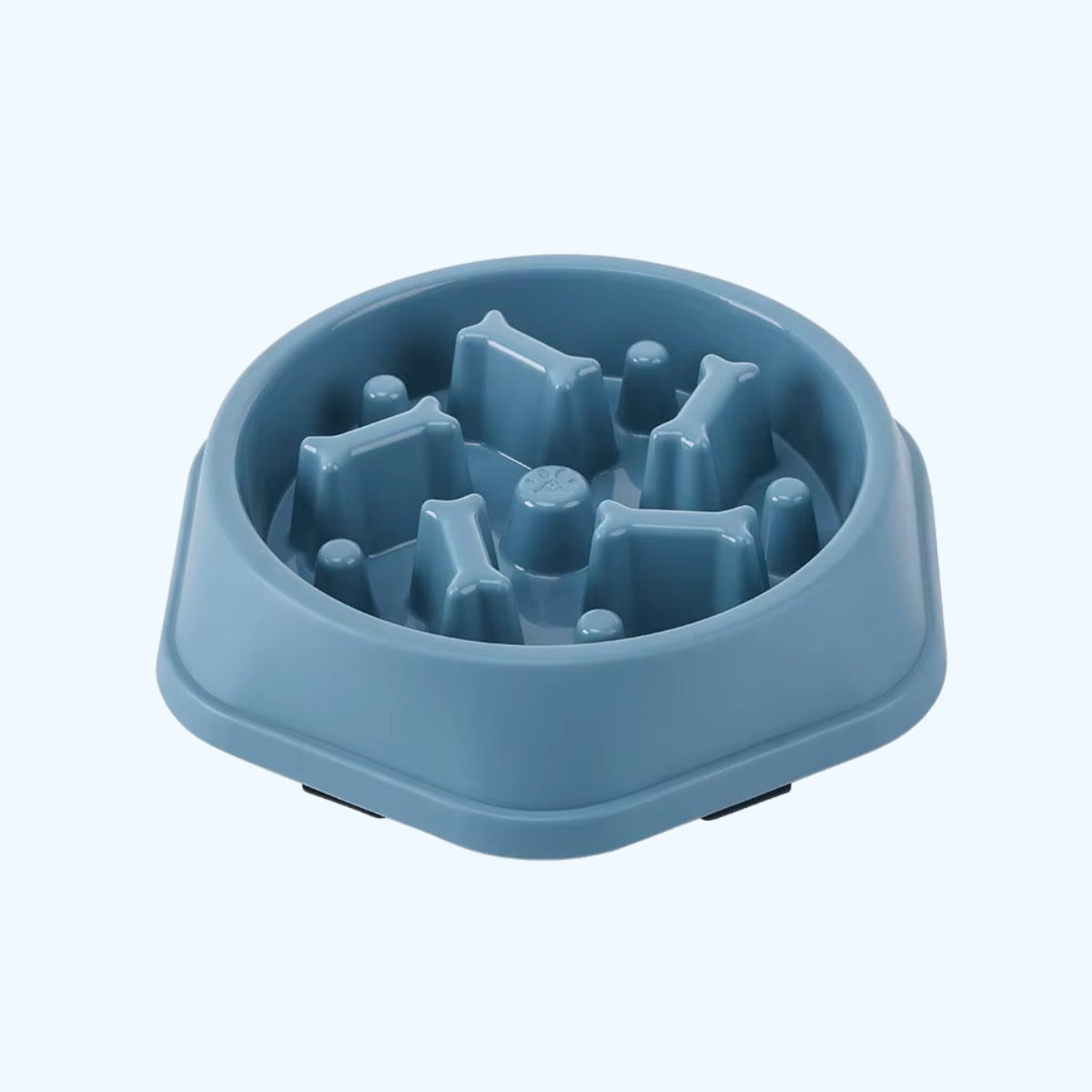 Anti-Gobble Food Bowl - Slow Feeder for Dogs & Cats