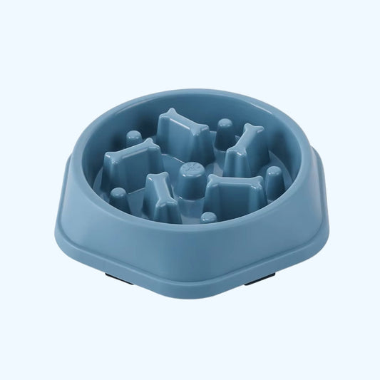 Anti-Gobble Food Bowl - Slow Feeder for Dogs & Cats