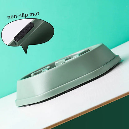 Anti-Gobble Food Bowl - Slow Feeder for Dogs & Cats