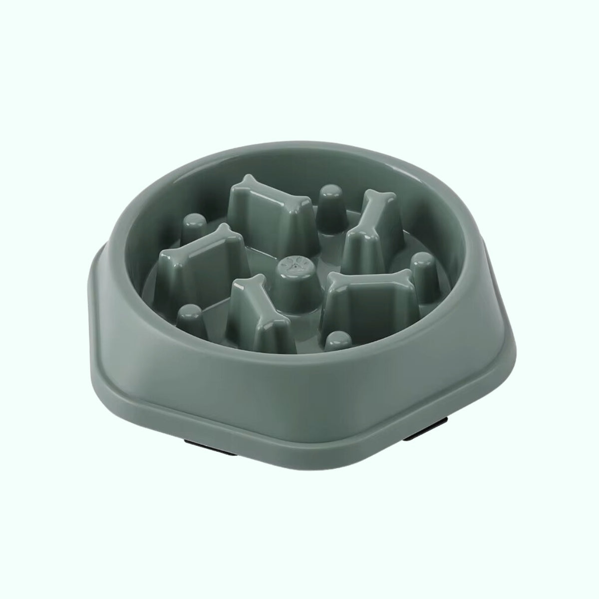 Anti-Gobble Food Bowl - Slow Feeder for Dogs & Cats