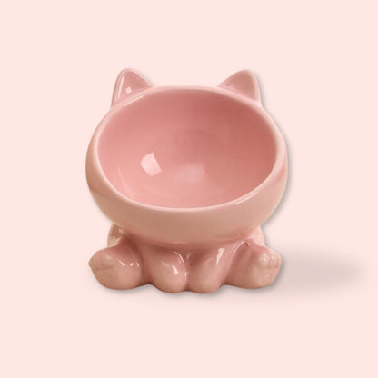 Ceramic Cat Food Bowl