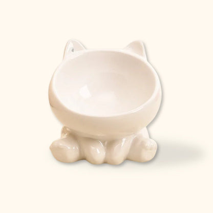 Ceramic Cat Food Bowl