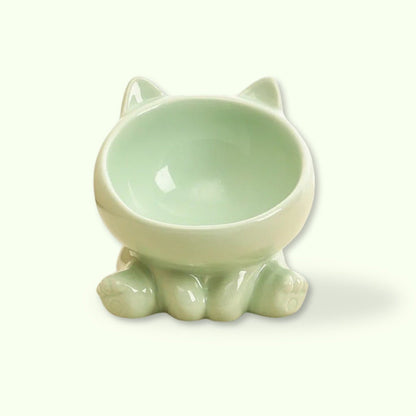 Ceramic Cat Food Bowl