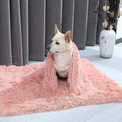 SnuggleHaven Blanket – Plush Dog Blanket for Warmth