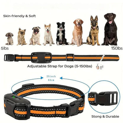 Dog Training Collar with Beep, Vibration, Adjustable Shock – Waterproof and Rechargeable Dog Collar 6
