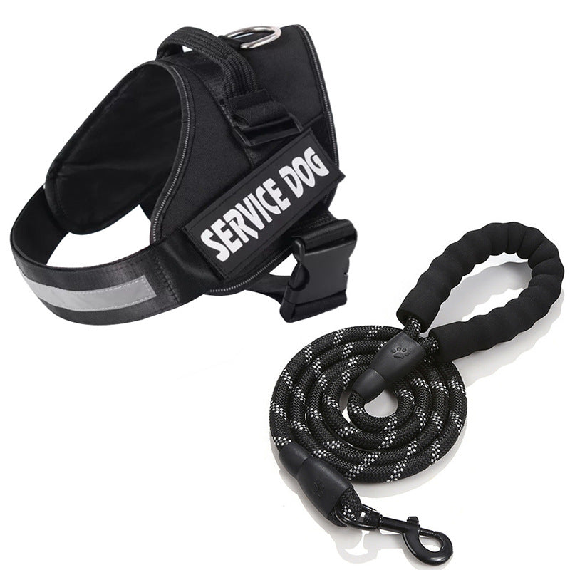 Echo ID Harness – Personalized No-Pull Dog Harness with Reflective Trim