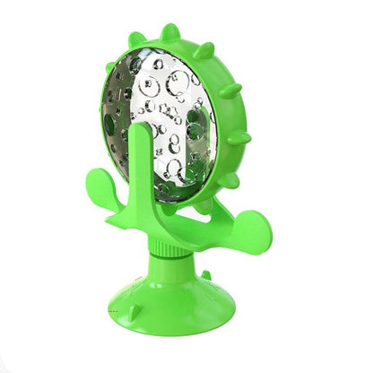 Pet Food Spinning Windmill Dispenser