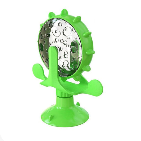 Pet Food Spinning Windmill Dispenser