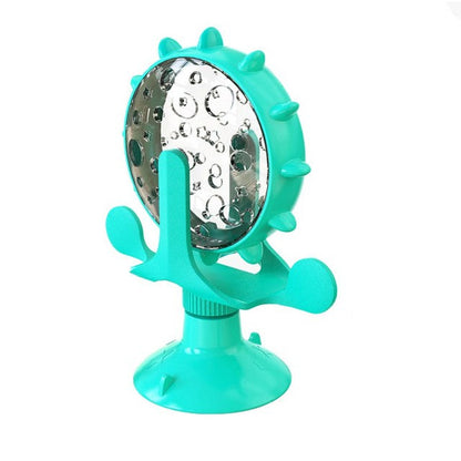 Pet Food Spinning Windmill Dispenser