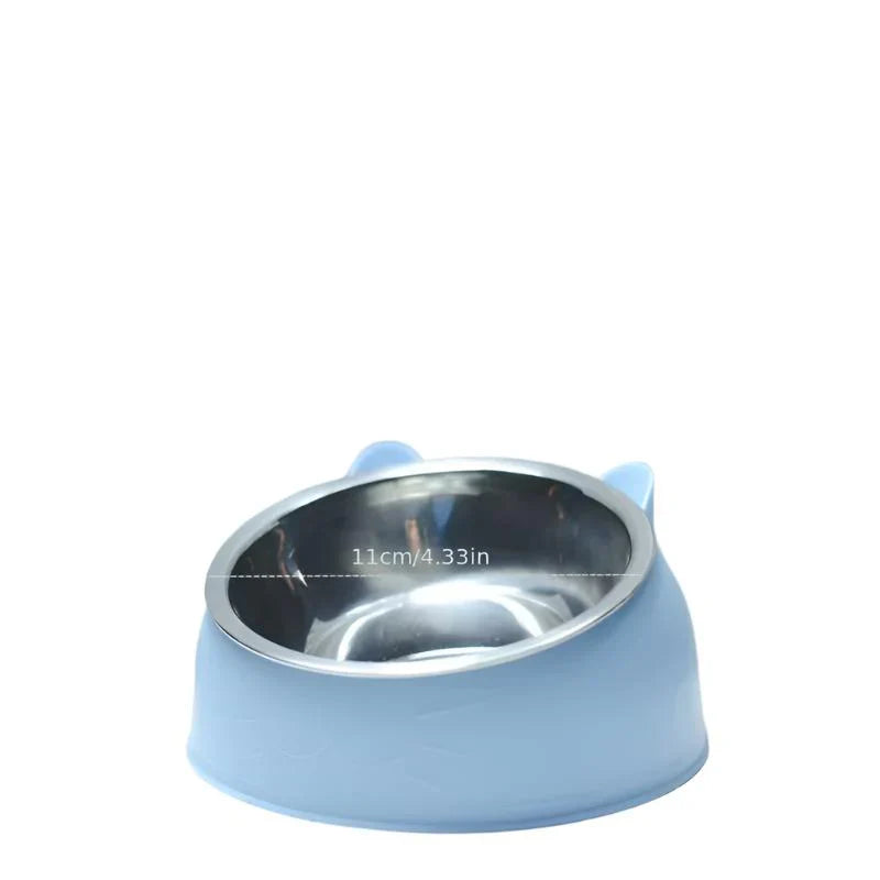 Raised Ergonomic Cat Food Bowl