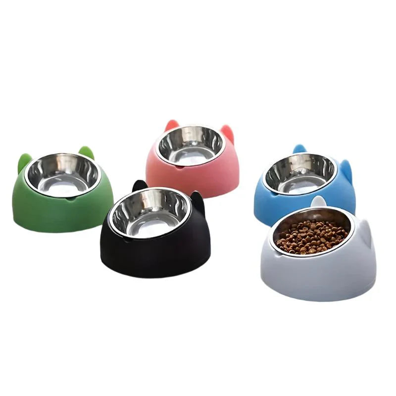 Raised Ergonomic Cat Food Bowl