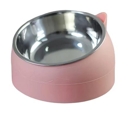 Raised Ergonomic Cat Food Bowl