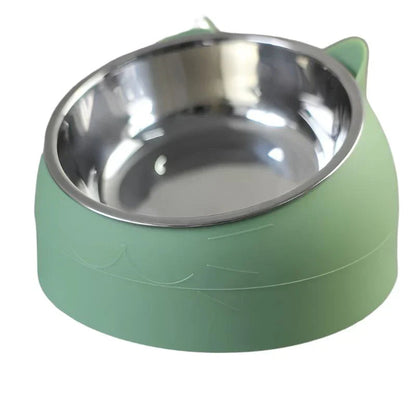 Raised Ergonomic Cat Food Bowl