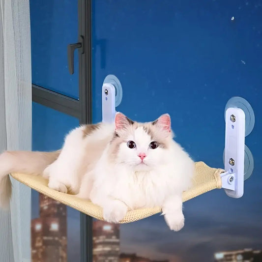 Foldable Cat Bed with Suction Cups for Windows